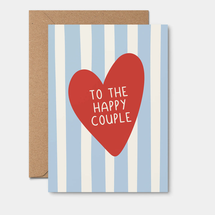 To The Happy Couple Greeting Card
