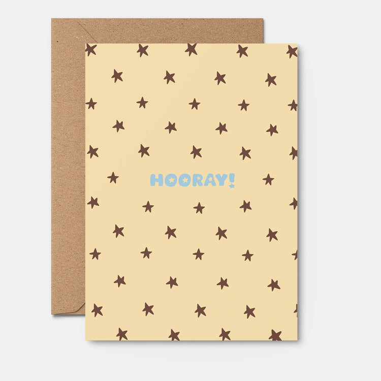 Hooray Greeting Card
