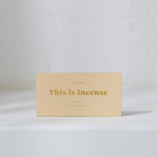 This is Incense | Connect