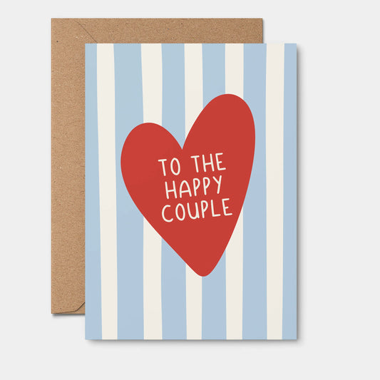To The Happy Couple Greeting Card
