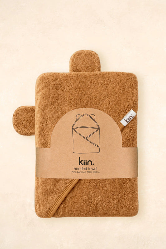 Hooded Towel | Caramel