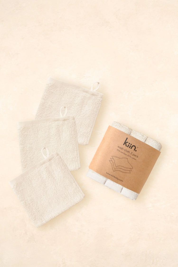 Wash Cloths 3 Pack | Ivory